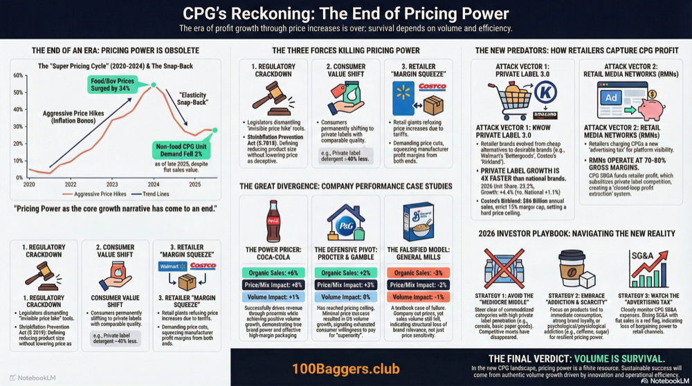 CPG' Reckoning: The End of Pricing Power